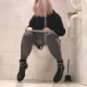 A woman who does not show her face uses a wall-mounted toilet in 8 scenes while shitting and pissing. Presented in 720P HD. 303MB, MP4 file. About an hour.
